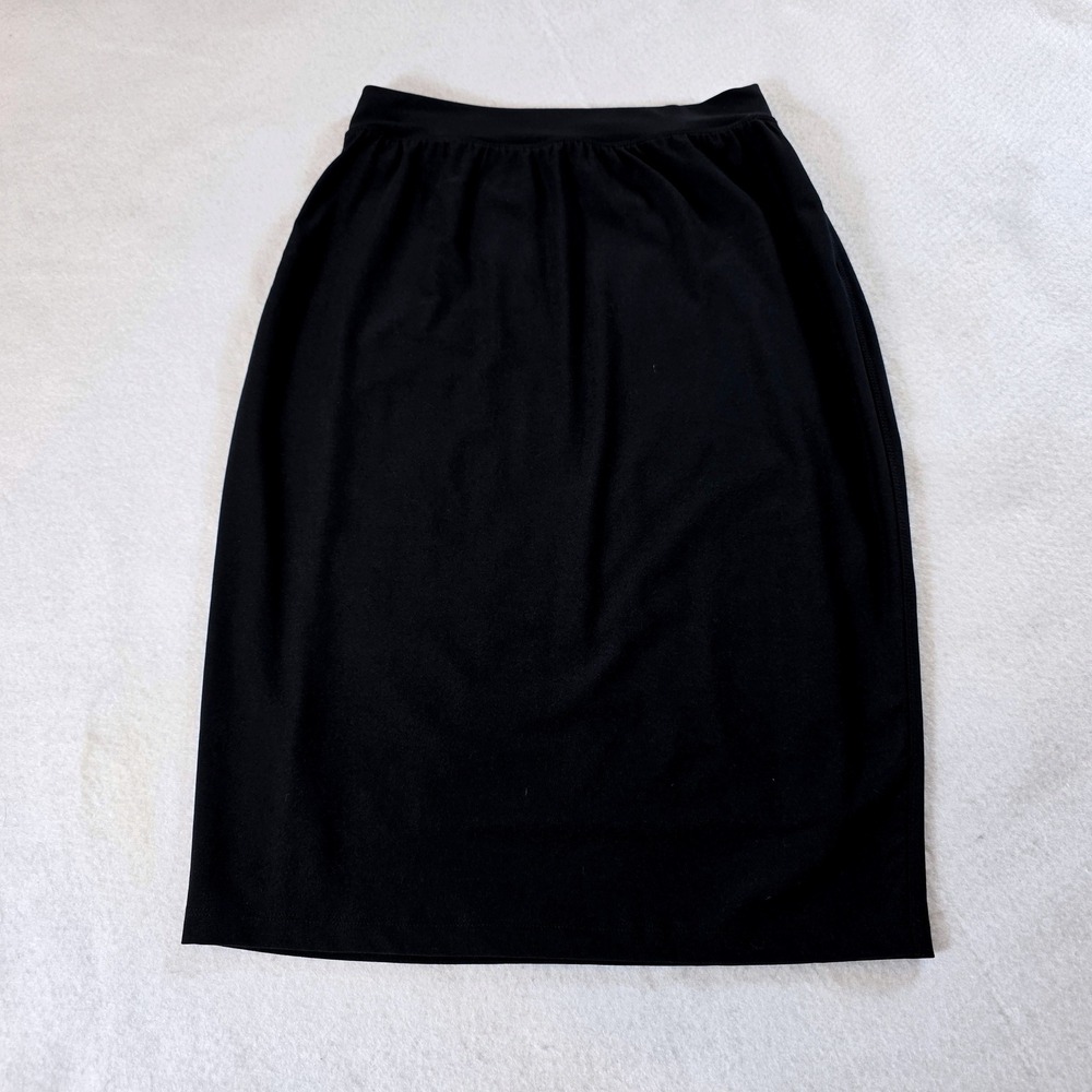 Spanx by Sara Blakely Black Compression Pencil Skirt Small RN 112121 Slimming